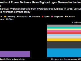 报告：到2035年全球电力行业的氢需求量可能增长四倍