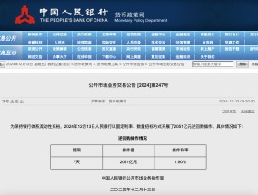 央行今日进行2051亿元7天期逆回购操作